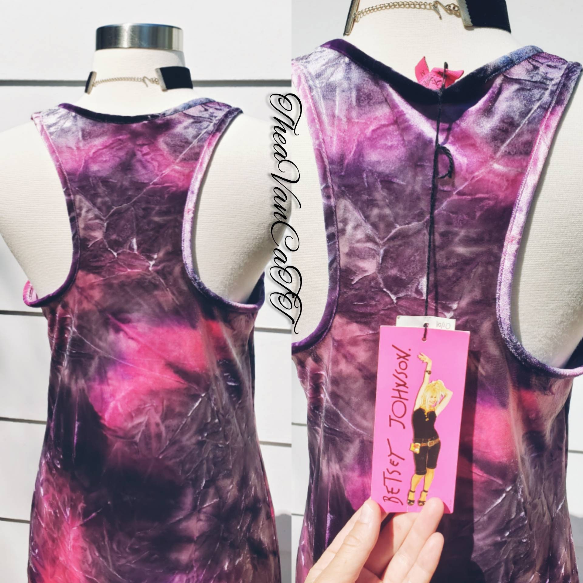 Betsey johnson tie dye sweatshirt clearance