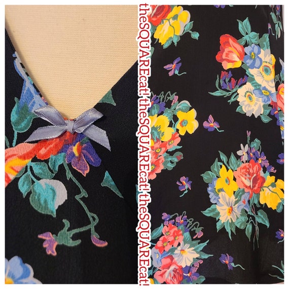 Betsey Johnson vintage y2k 90s floral retro pinup… - image 2