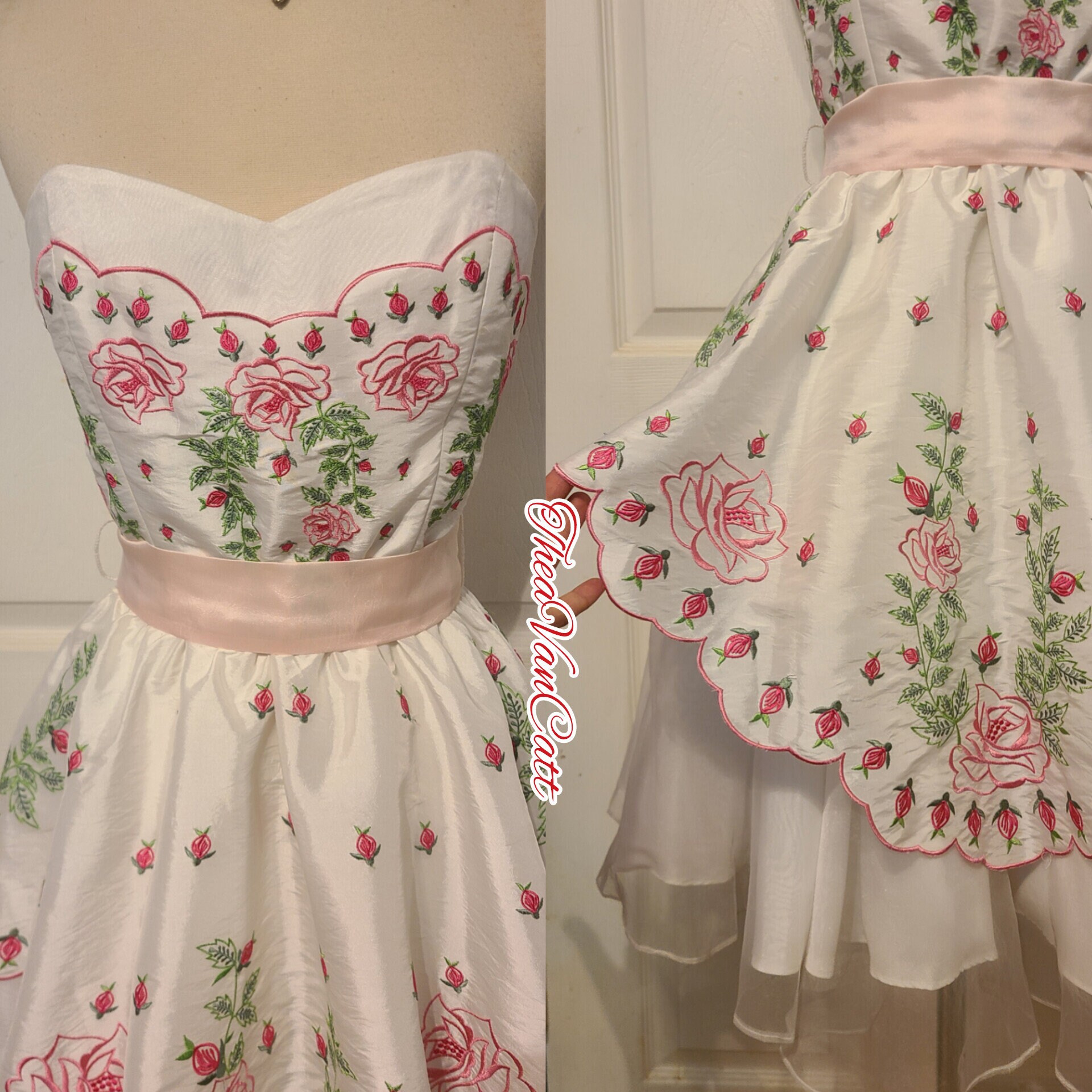 Vintage - Betsey Johnson - Embroidered & Cutout Dress main image 0