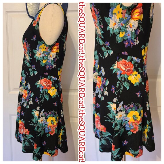 Betsey Johnson vintage y2k 90s floral retro pinup… - image 3