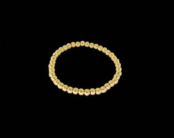 Bracelets for women- Gold bead bracelet - bracelet stack gold - stacking - minimal gold bracelet women - bobo bracelet