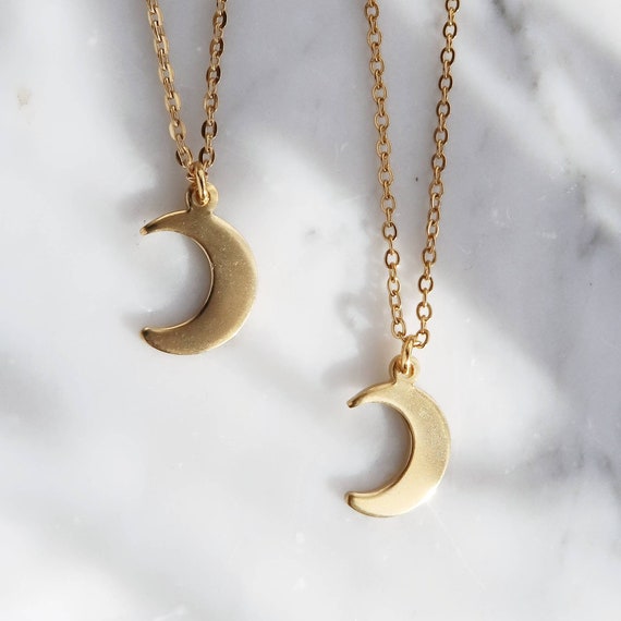 Men Big Moon Chain Necklace (Silver) – Shop Trendys