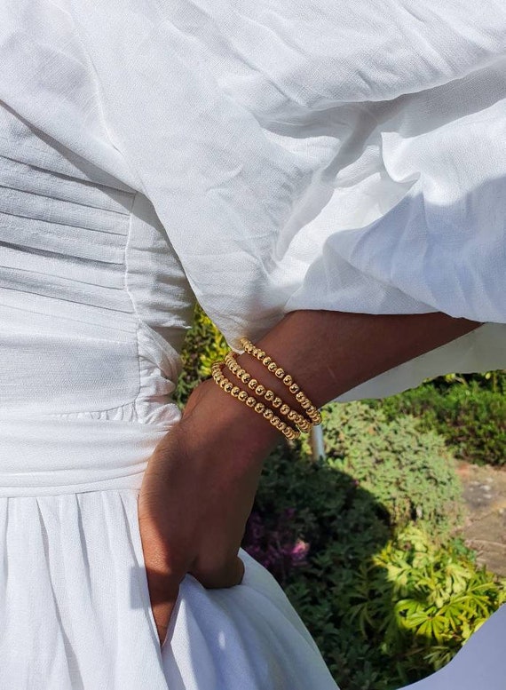 gold dress bracelets Gold Rhinestone Hinged Cuff Bracelet - All Jewelry main image 0