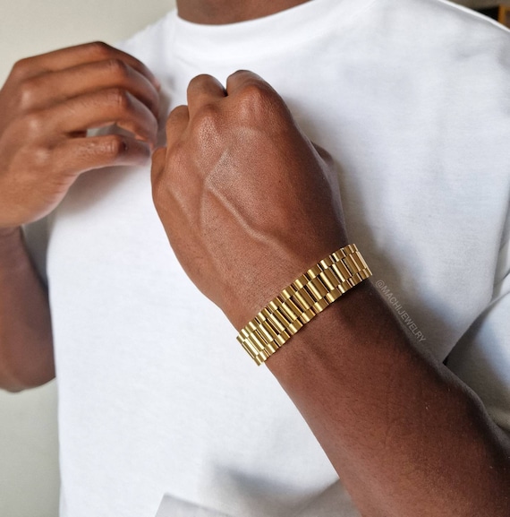 Moko Apple Watch Gold Link Bracelet Review - YouTube