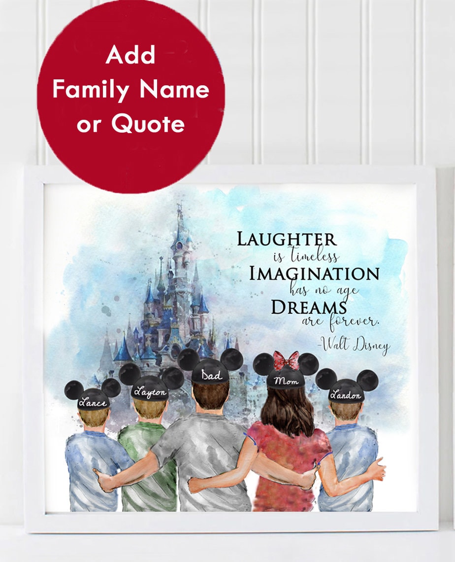 Personalized Watercolor Disney Castle Girl Trip Matching Princess Tumbler -  Jolly Family Gifts