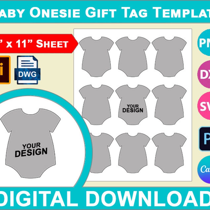 Onesie Tags - Etsy