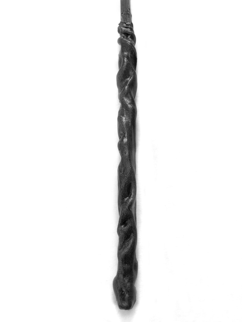 Black Wizard Wand |10.5 inch Black Magic Wand Black Wand Black onyx wood wand fairy wand for pretend play role play creative play