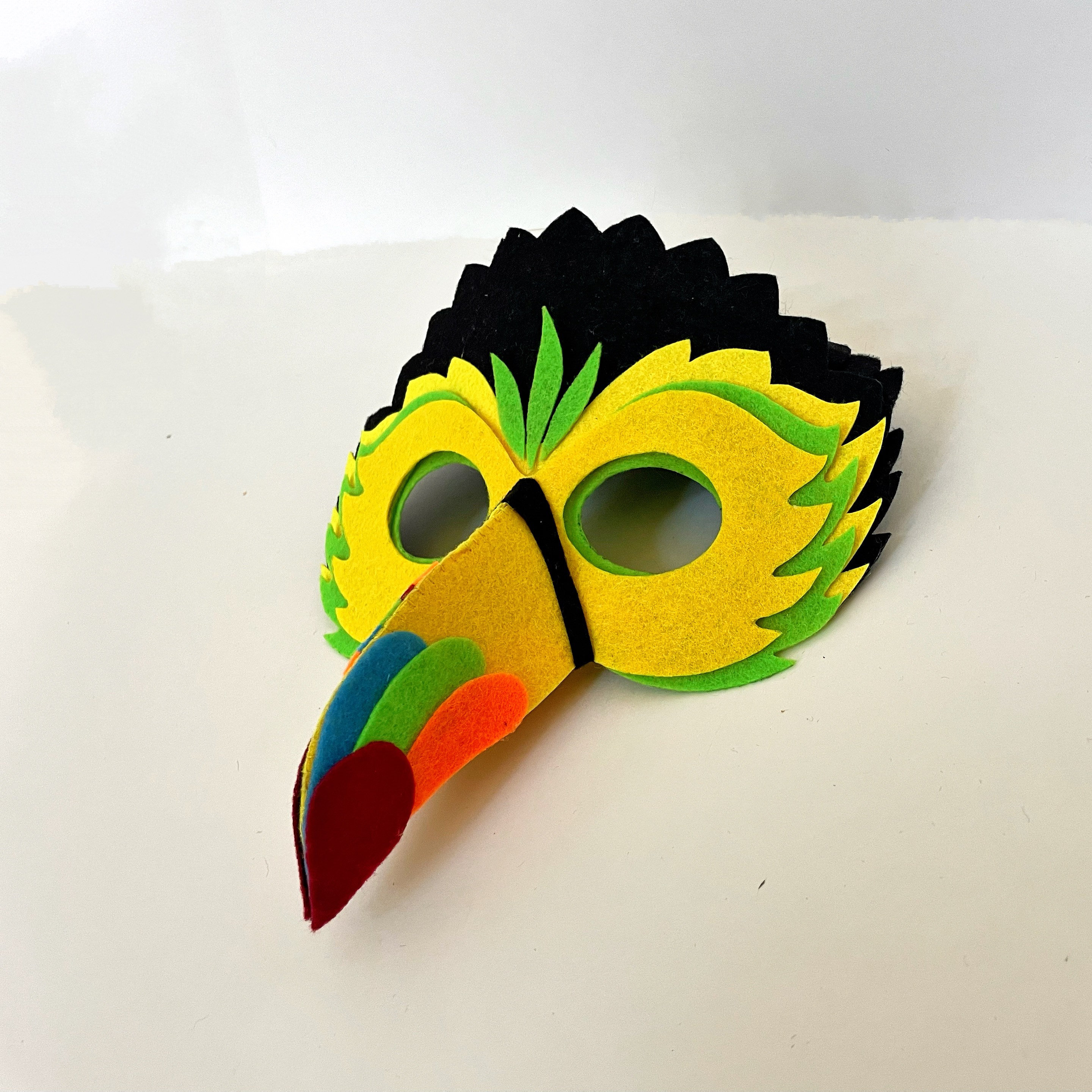 Máscara De Pájaro/Cuero Para Cosplay | Accesorio De Halloween Y Fiestas Temáticas | Unisex Adulto