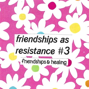 las amistades como resistencia #3 zine digital