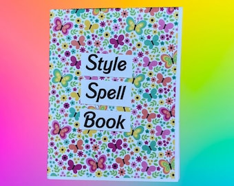 Style Spell Book Zine: Persönliche Stil Ratschläge & Aktivitäten