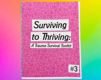 Trauma Survival Toolkit Zine: PTSD Coping Skills & Recovery