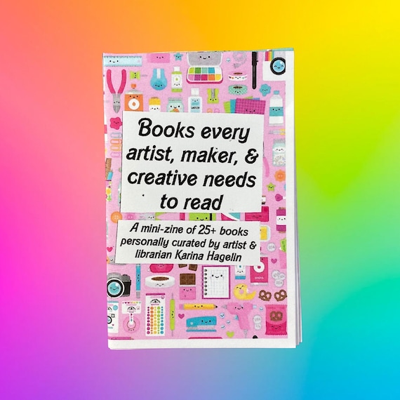 Artist Reading List Mini Zine: Creativity & Crafting Guide