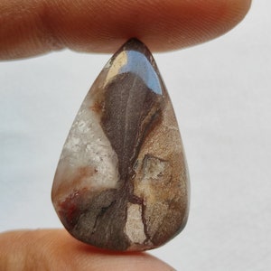 Crazy lace agate cabochon 25ct 29X19X5 MM pear shape natural multi color crazy lace agate cabochon agate healing gemstone for jewelry R12110