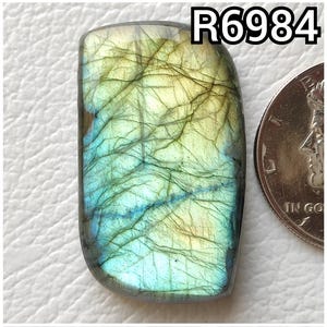 Natural Multi Colour Flashy Labradorite Flatback Cabochon Big Size Designer Flashy Labradorite Handmade Smooth Polished Gemstone R6983-R6986