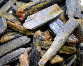 Wholesale Kyanite Rough Gemstone Blue Kyanite Rough Loose Kyanite Gemstone Natural Kyanite Shards Unpolished Kyanite Rough Shards V85