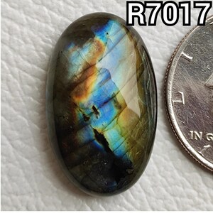 100% Natural Blue Flashy Labradorite Flatback Cabochon Oval Shape Designer Multi Fire Labradorite Stone Hand Polished Gemstone R7015-R7018