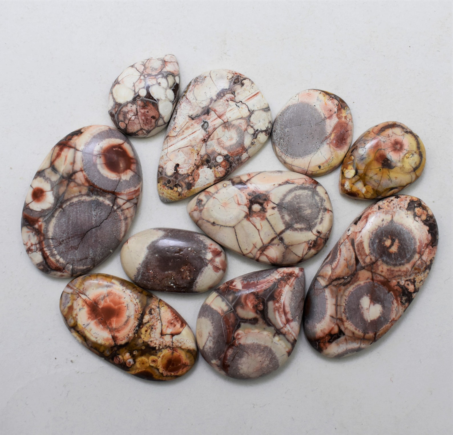 50 Carat Natural Bird Eye Jasper Semi Precious Healing Etsy