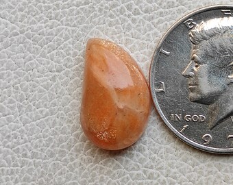 20ct Natural golden fire sunstone flatback cabochon designer sparkling sunstone healing stone smooth polished gemstone for jewelry R13351