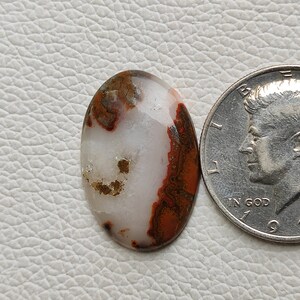 32X21X4 MM Oval shape 25ct Natural multi color moroccan seam agate cabochon designer seam agate healing mineral gemstone for jewelry R11693
