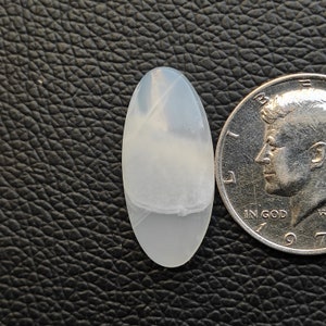 34X15X4 MM Oval shape 25ct Natural white moonstone cabochon designer white moonstone chatoyant healing stone highly polished gemstone R12136