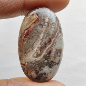 Designer crazy lace agate stone smooth polished gemstone natural multi color crazy lace agate flatback cabochon for pendant jewelry R12118