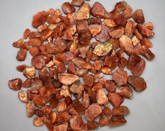 AA Quality Wholesale Sunstone Rough Raw Gemstone Flashy Golden Sunstone Rough Loose Gemstone Flashy Gemstone Sparkle Sunstone Mineral V55