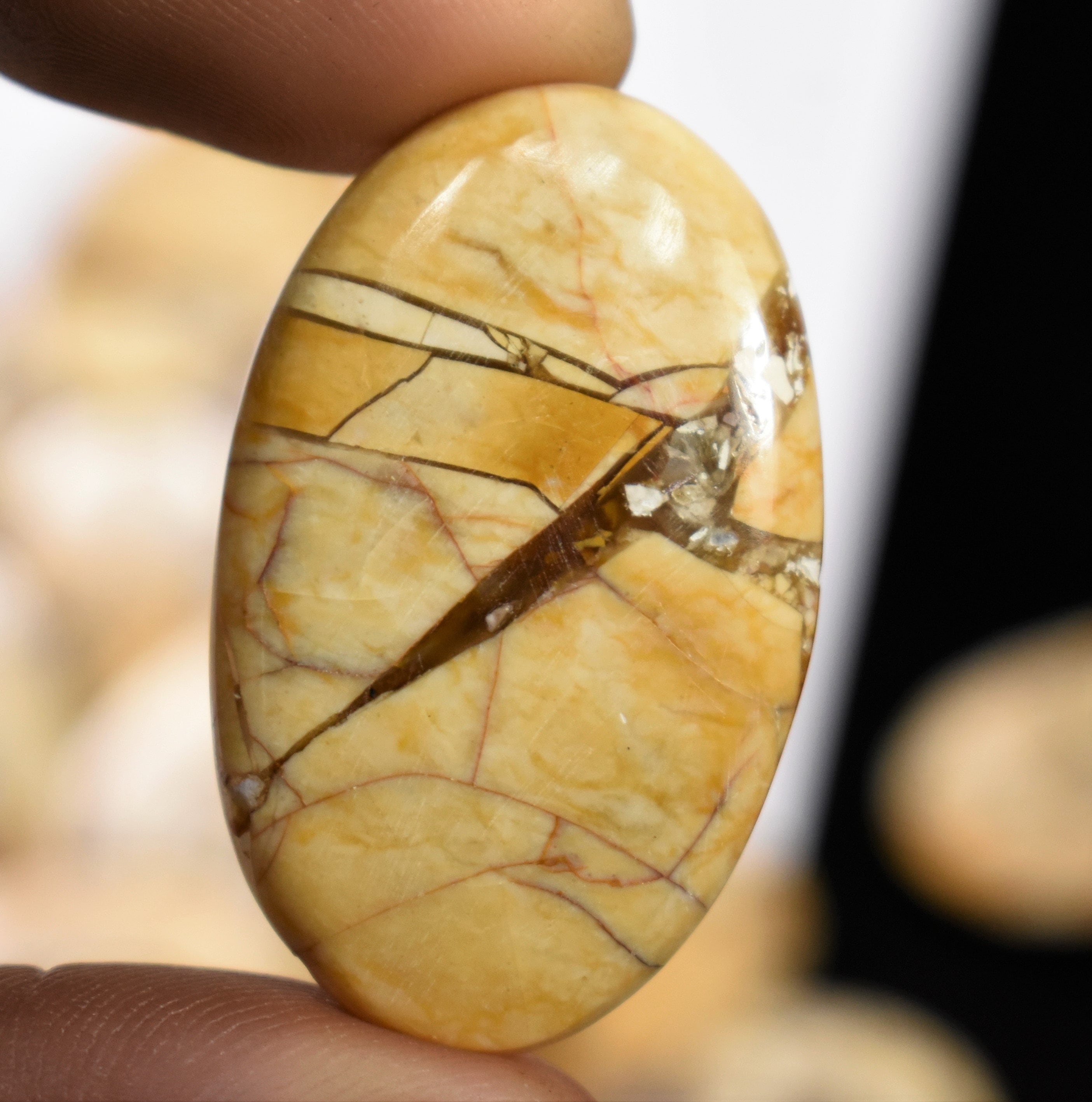 100% Natural Multi Colour Brecciated Mookaite Jasper Cabochon Mix