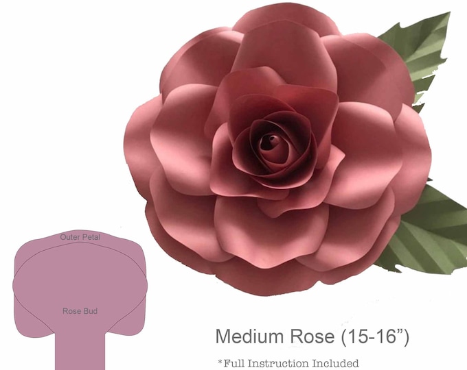 Free Free 91 Flower Svg Template SVG PNG EPS DXF File