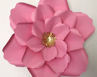 paper flowers svg lace template 5 fringe with stripe fluffy etsy