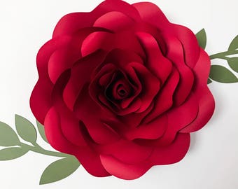 paper flower template etsy