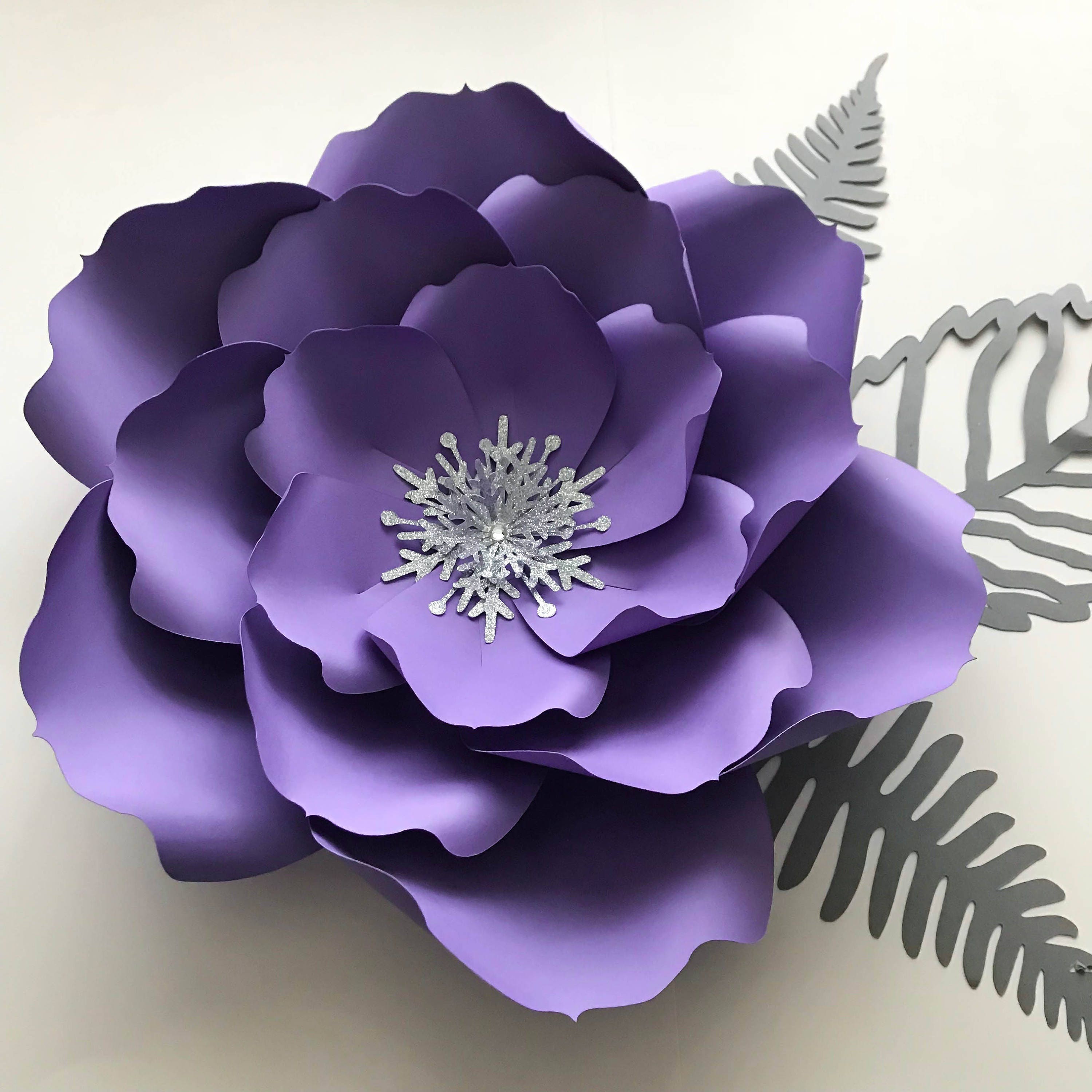 Download SVG PNG DXF Petal 31 Cut Files for Cutting Machines Diy Paper Flowers Templates with rose bud ...