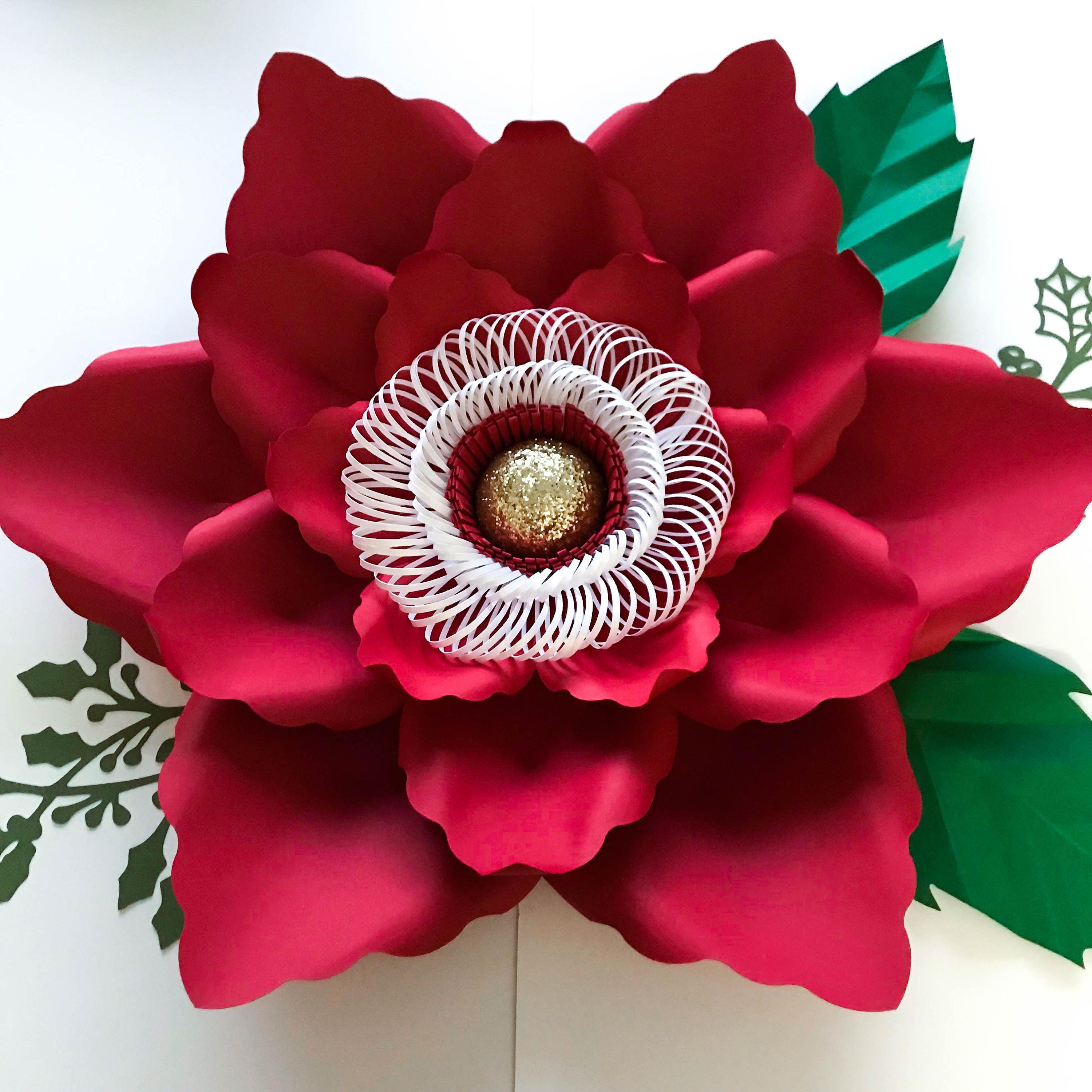 Download SVG PNG DXF Petal 12 Cut files Paper Flower Templates for ...