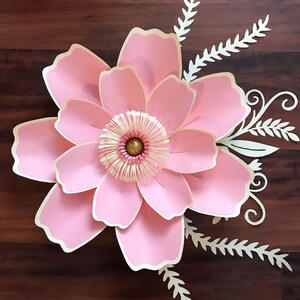 Paper Flowers SVG/PNG Petal 123 Paper Flower Template With - Etsy