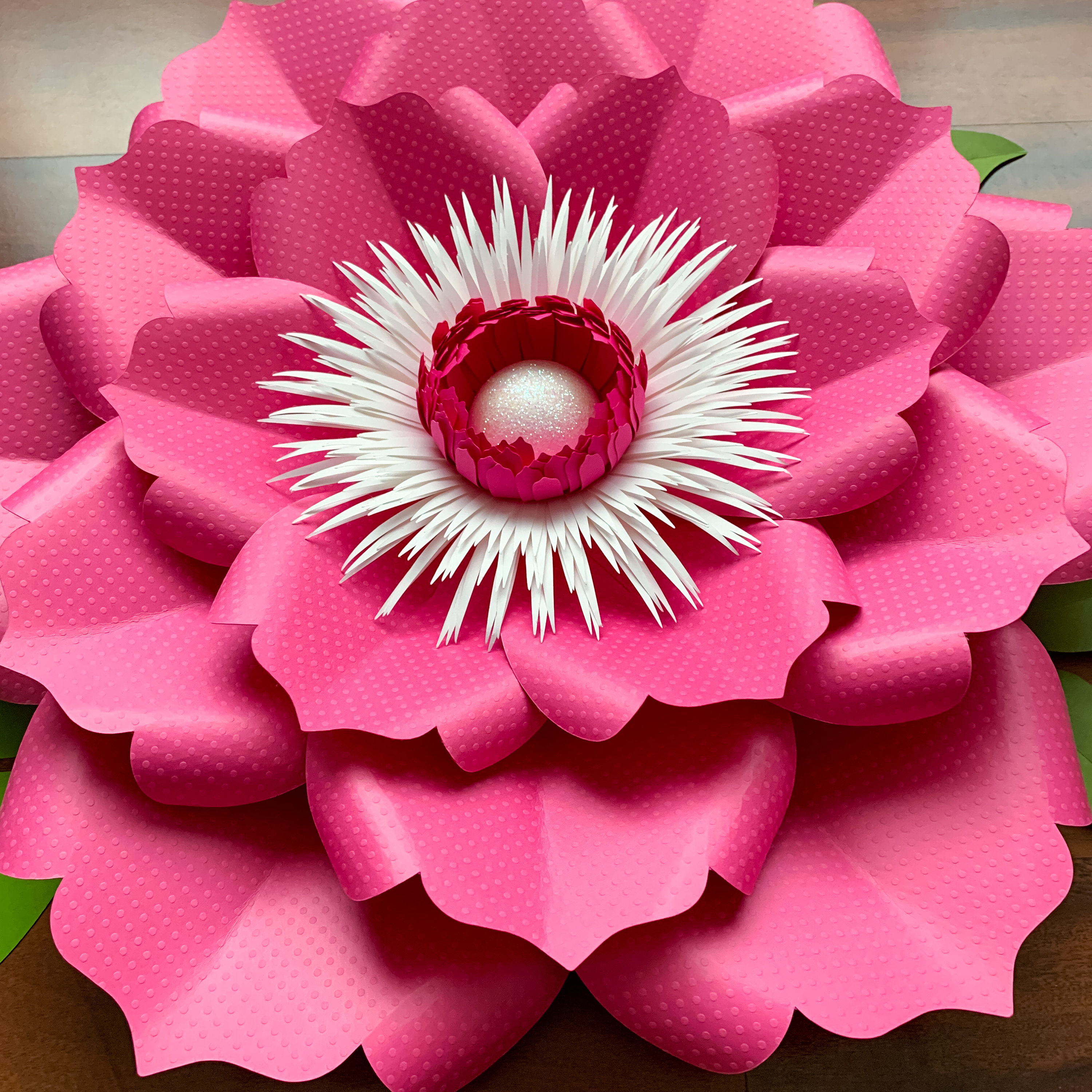 Download SVG PNG DXF Petal 22 Paper Flowers Template Flat Centers and Base Included Cut Files for Cricut ...