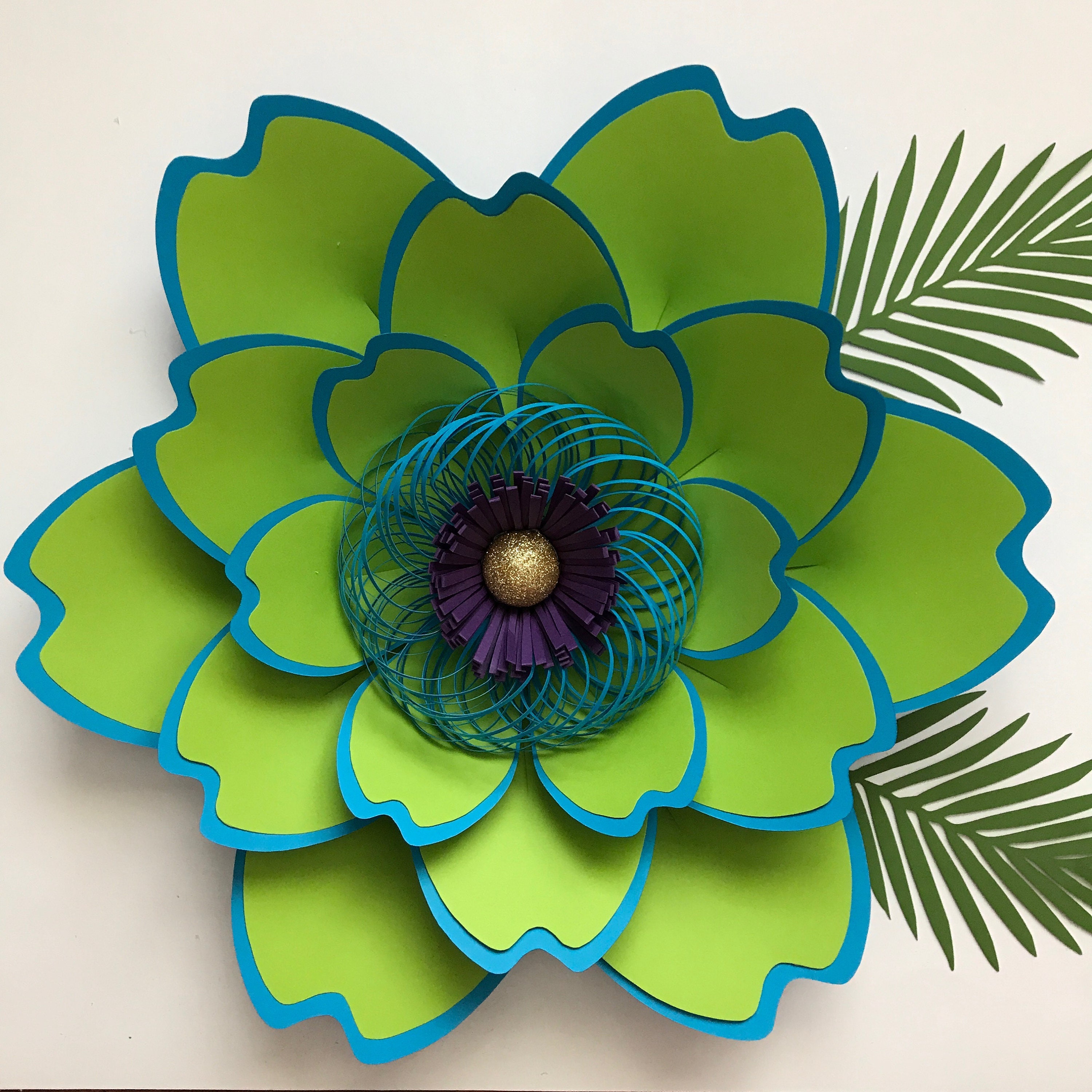 Download SVG Petal #100 Paper Flower Template, Digital Version, The ...