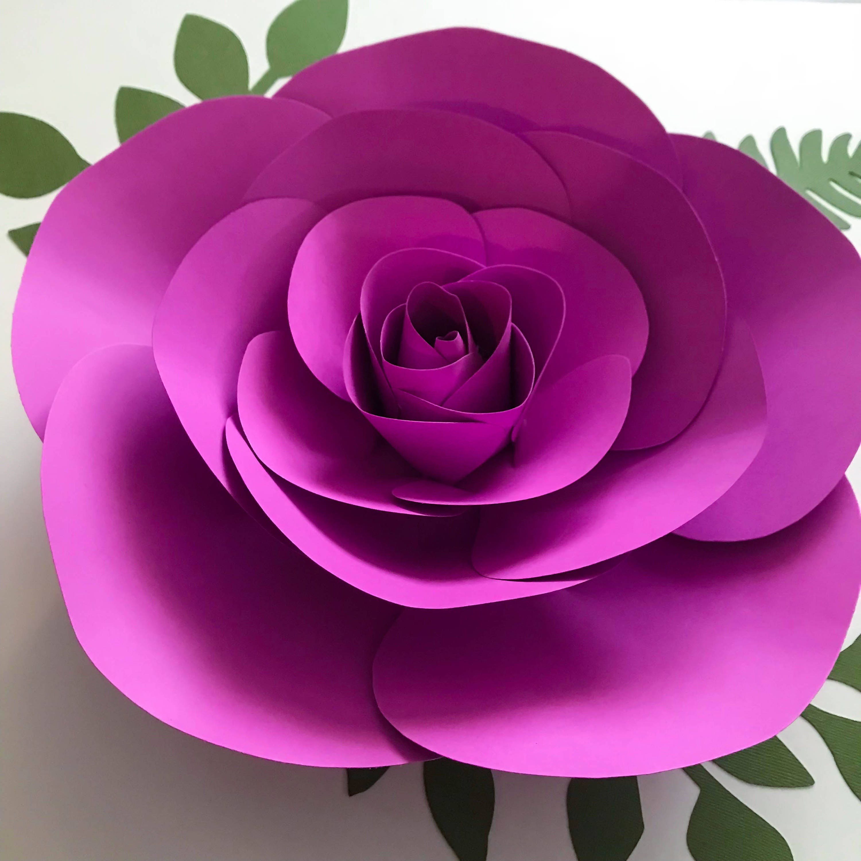 Paper Flowers - PDF Petal #157 Paper Flower template, Digital Version ...