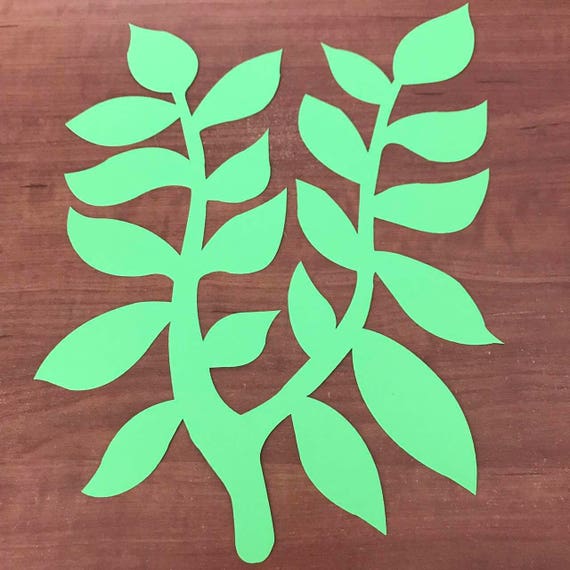 Free Free 262 Paper Flower Leaves Svg Free SVG PNG EPS DXF File