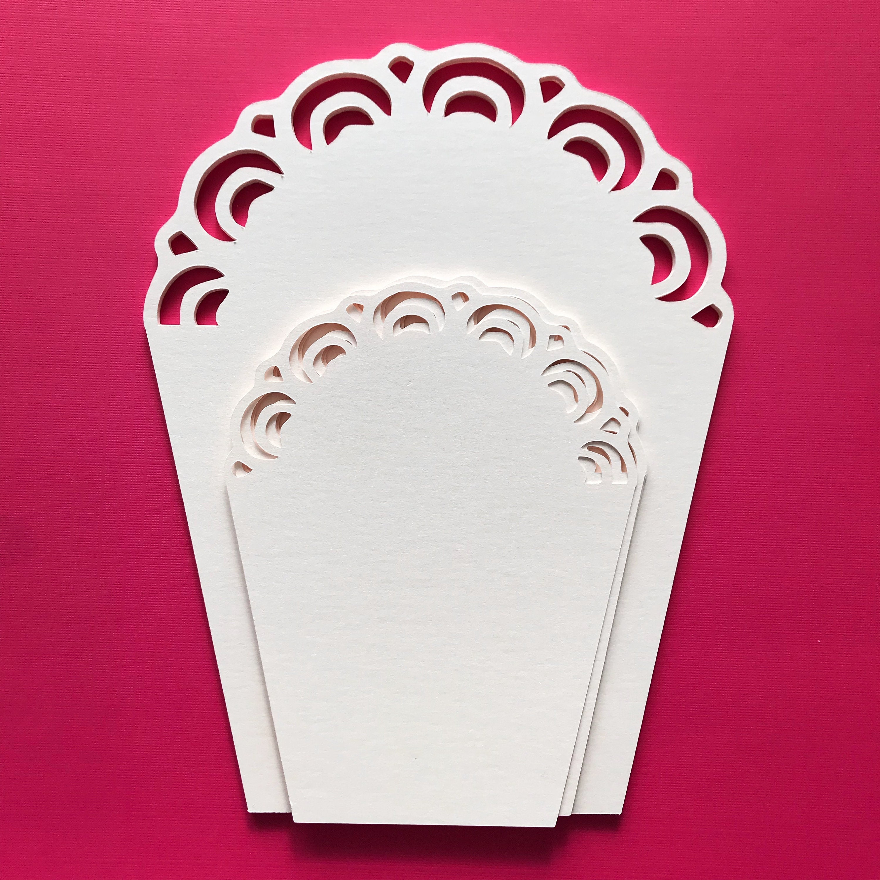 Paper Flowers - SVG Lace Petal #7 Paper Flower Template ...