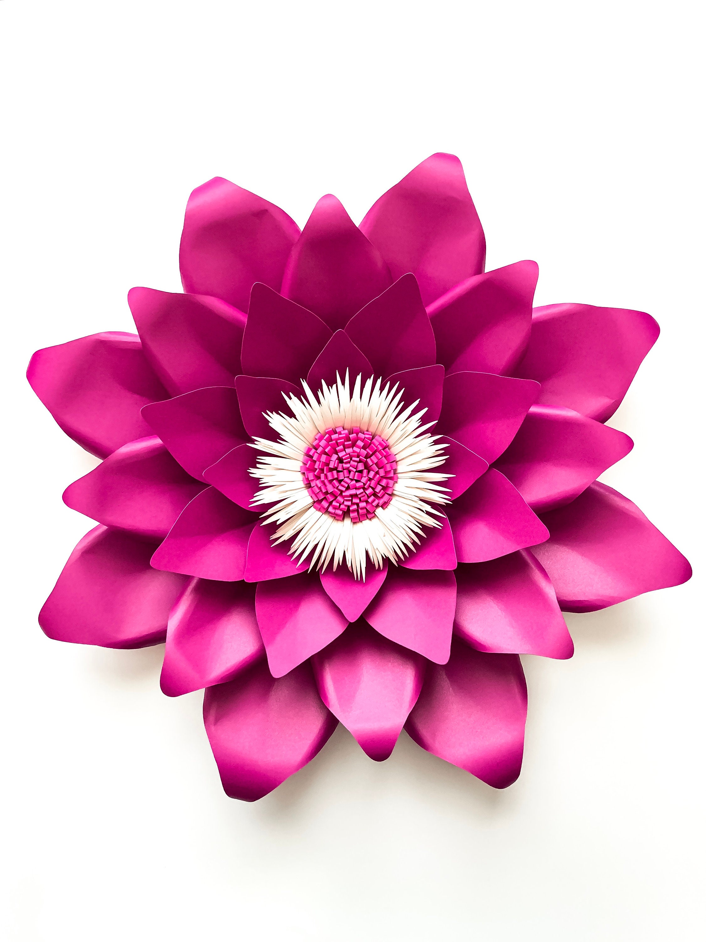Download SVG PNG DXF Petal 174 Giant Paper Flower Template Kit No ...