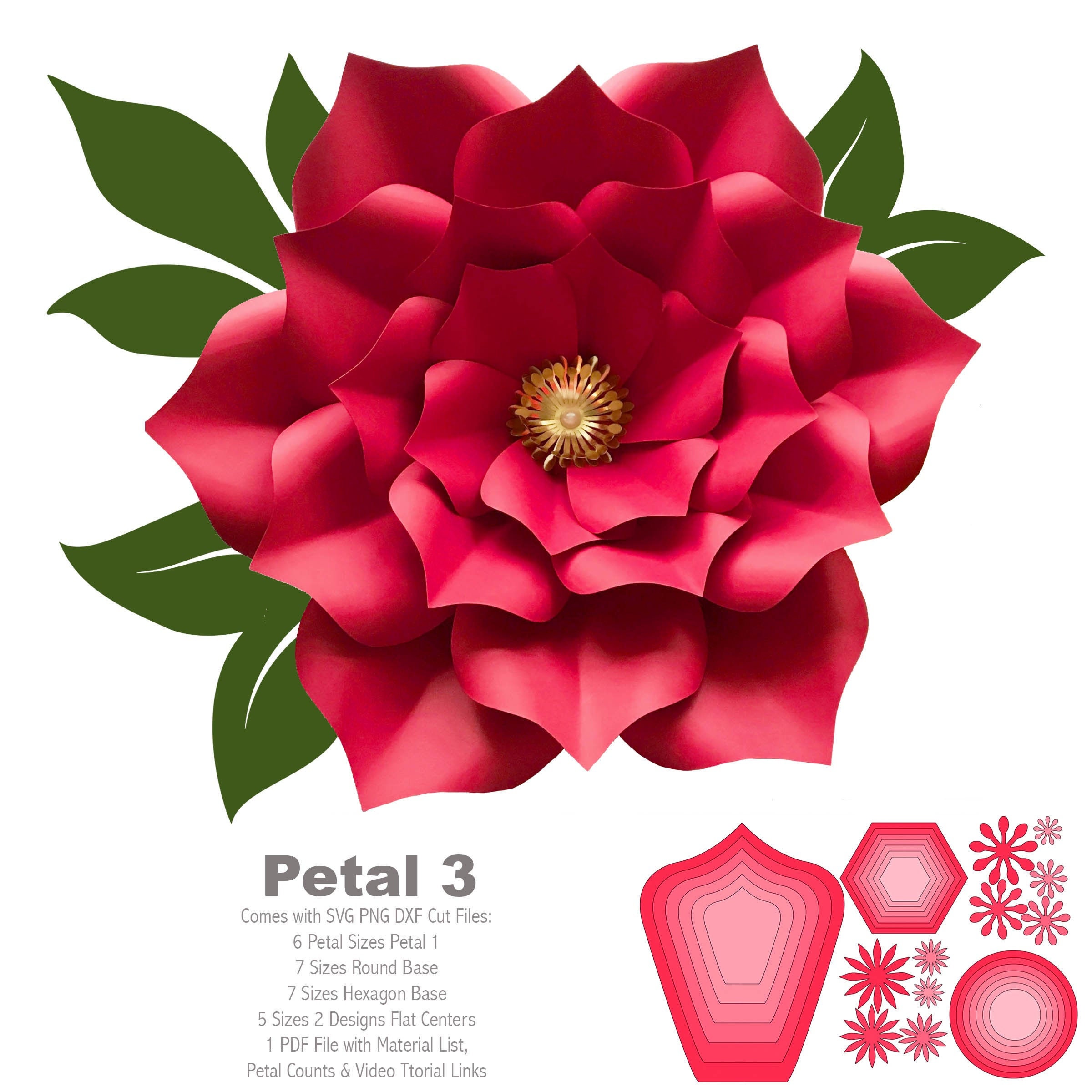 Free Free Flower Petal Svg 835 SVG PNG EPS DXF File