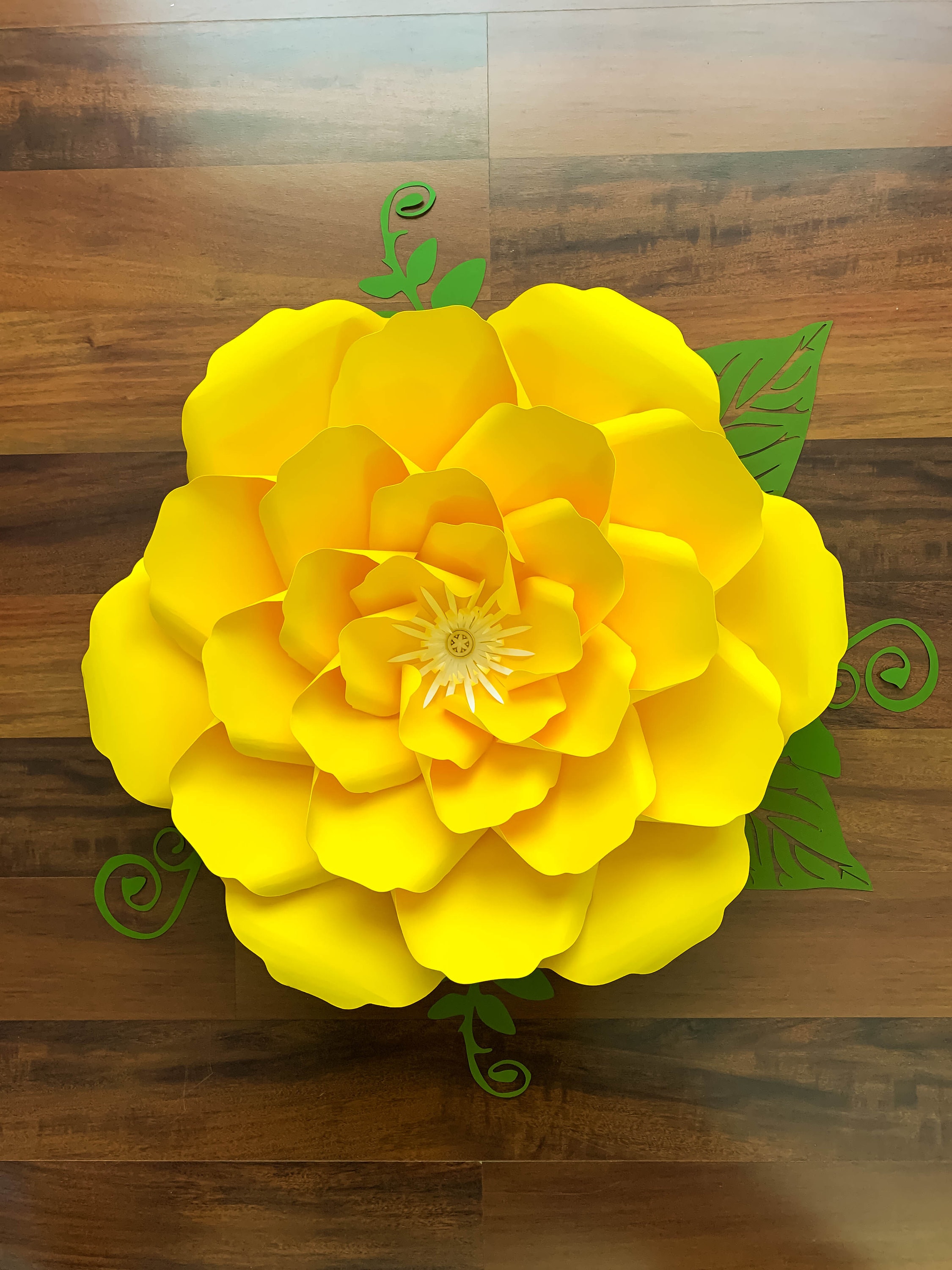 Download SVG PNG DXF Petal 27 Cut Files Paper Flowers Template for ...
