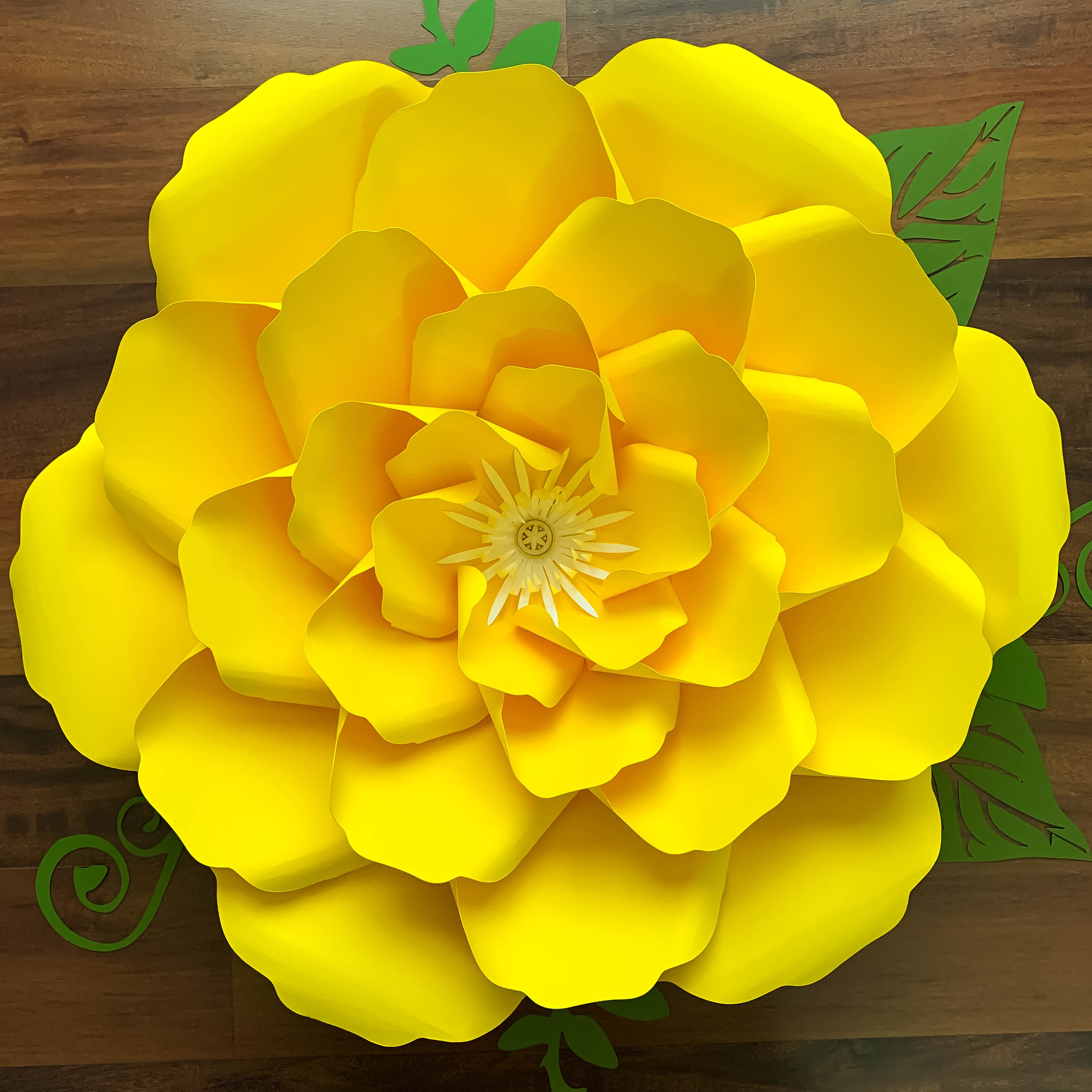 Download SVG PNG DXF Petal 27 Cut Files Paper Flowers Template for ...