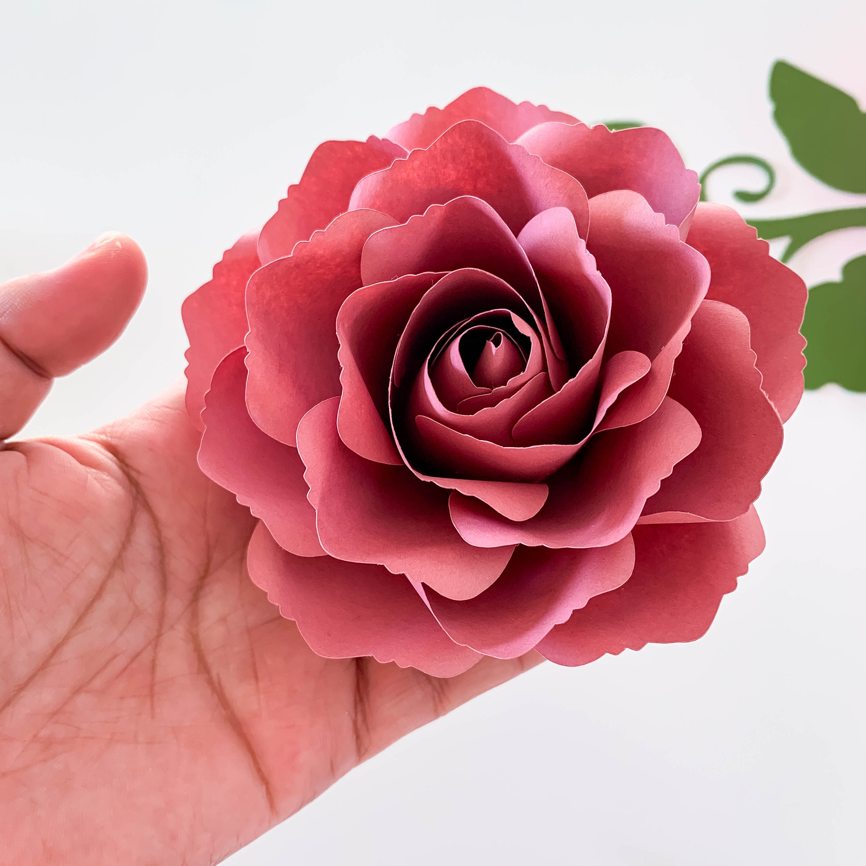Free Free 270 Paper Rose Flower Svg SVG PNG EPS DXF File