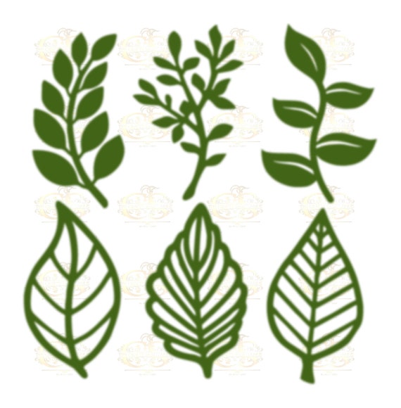 Set 9 SVG PNG DXF 6 hojas diferentes para flores de papel - Etsy España Set 9 SVG PNG DXF 6 hojas diferentes para flores de papel - Etsy España