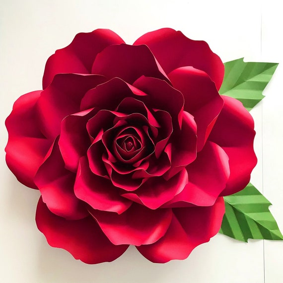DIY Rose Petal Wall Art