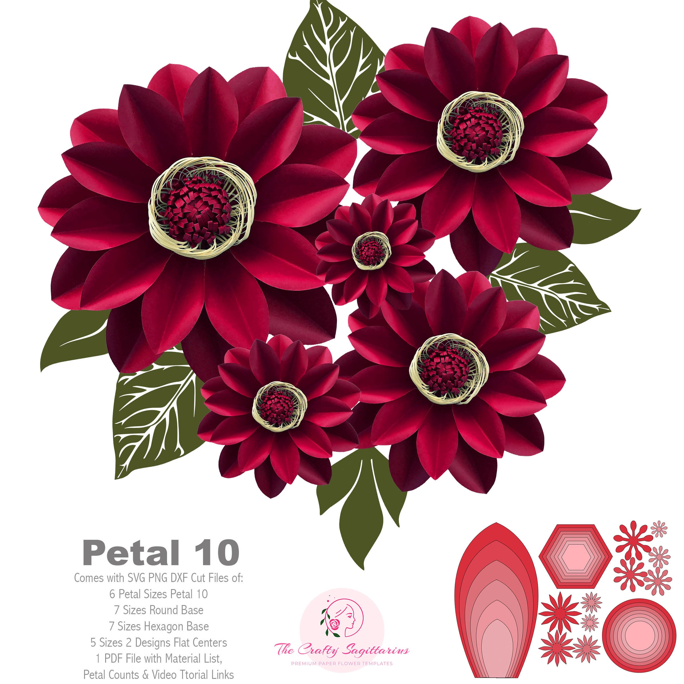Free Free 216 Free Paper Flower Svg Files For Cricut SVG PNG EPS DXF File