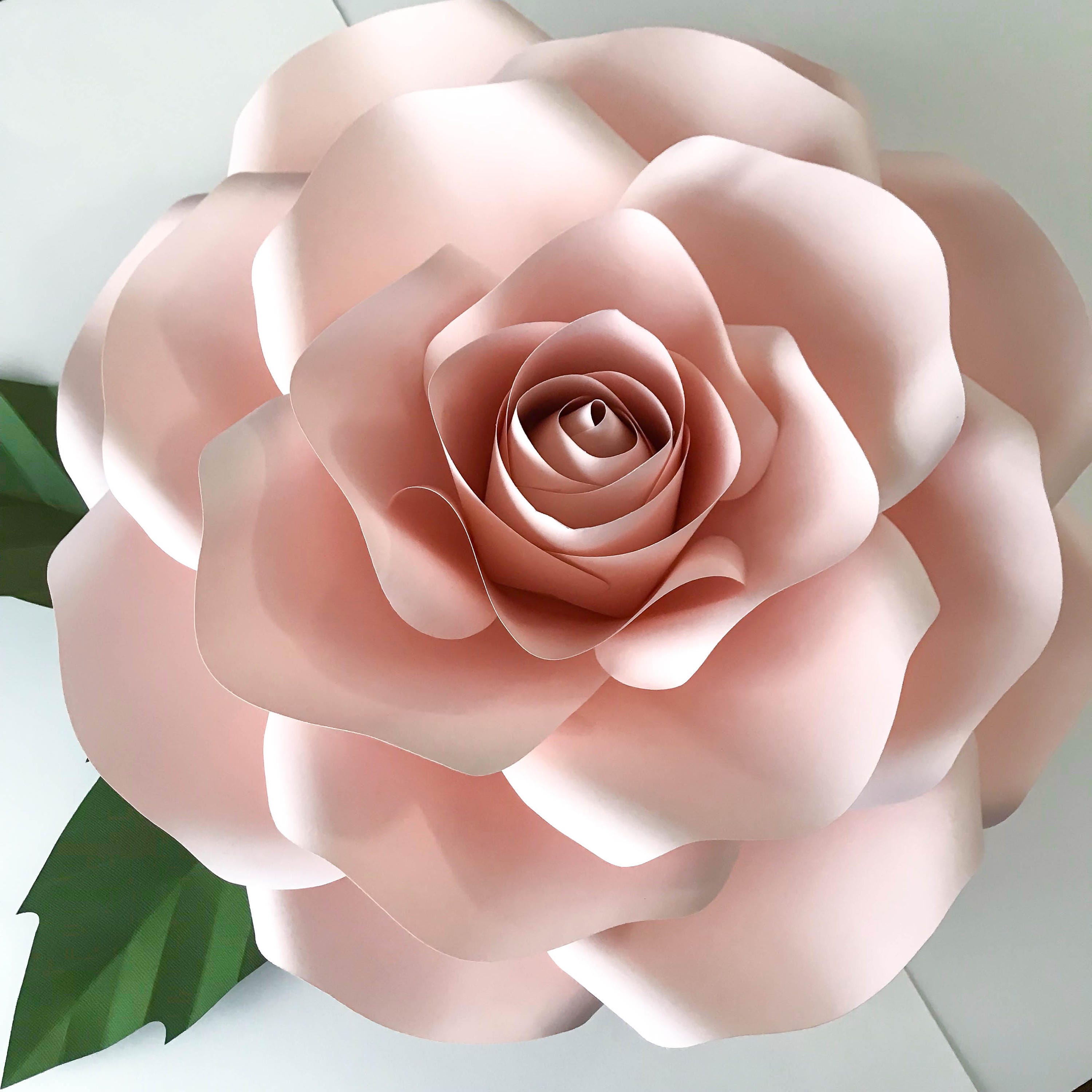 Download Paper Flowers - PDF COMBO of Large and Medium Rose Paper ...