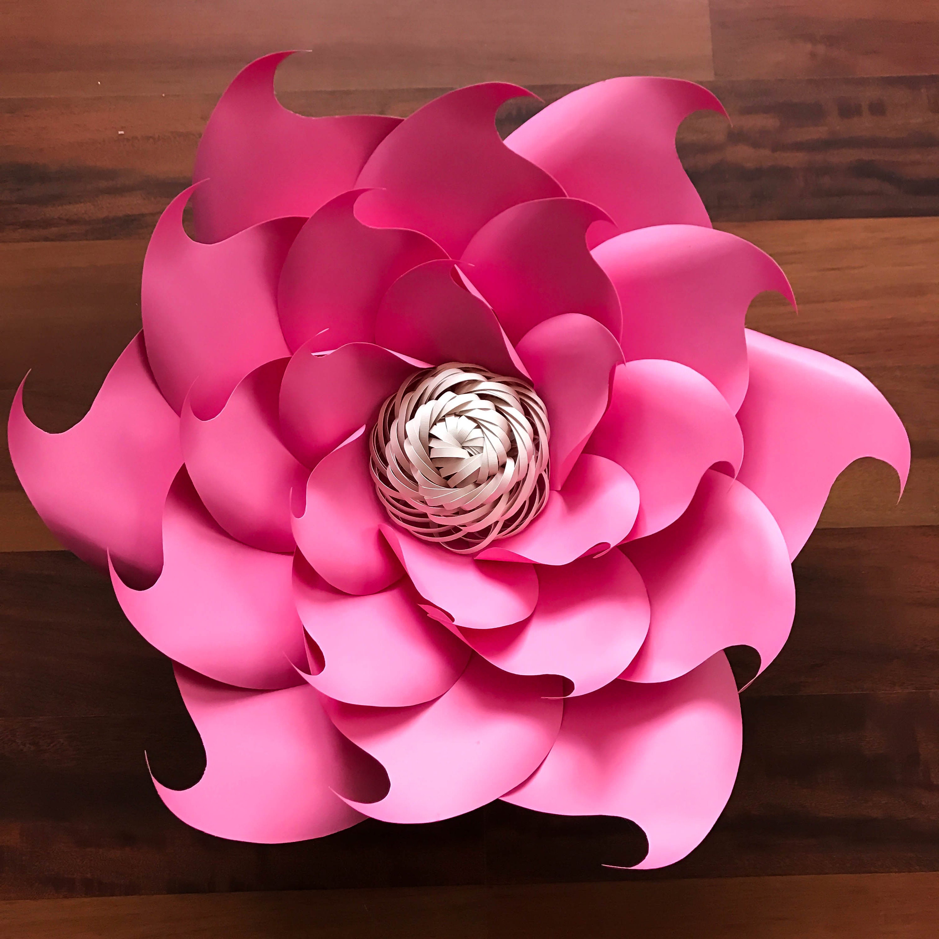Download SVG PNG DXF Petal 9 Paper Flowers Template For Cutting ...