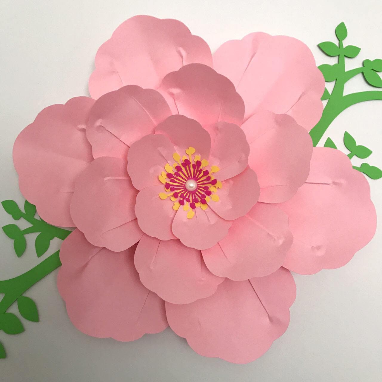 Free Free Paper Flower Svg Template 538 SVG PNG EPS DXF File