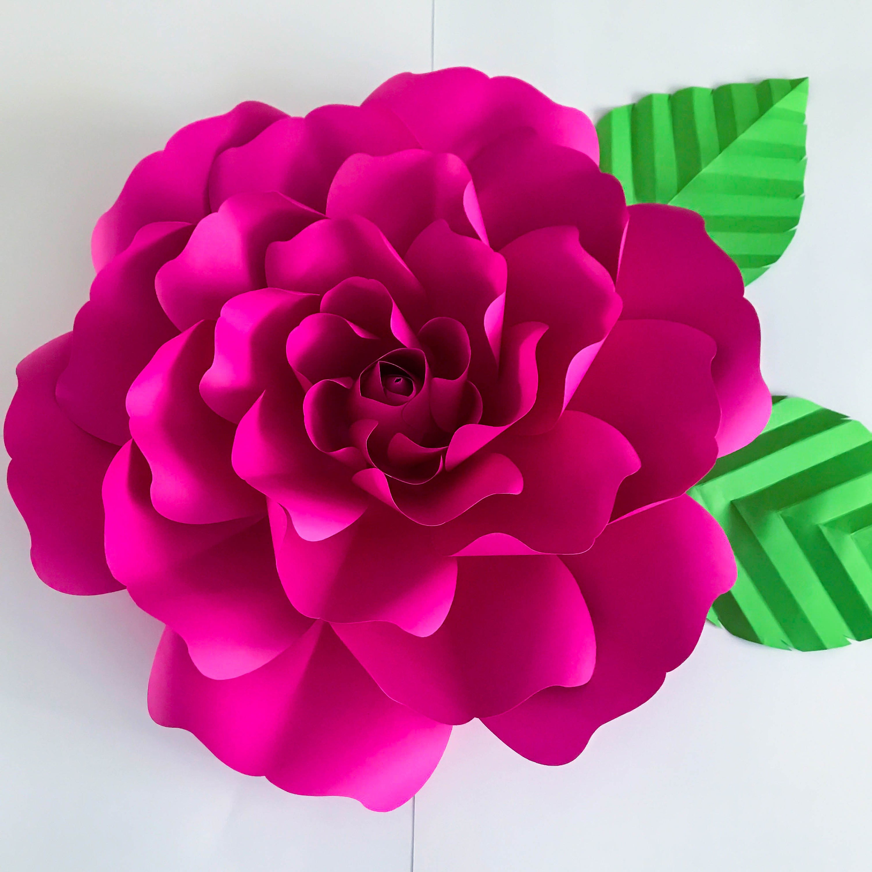 Download SVG DXF Petal 127 Paper Flowers Template Cricut Silhouette ...